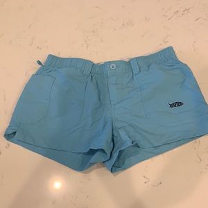 Light blue Aftco shorts